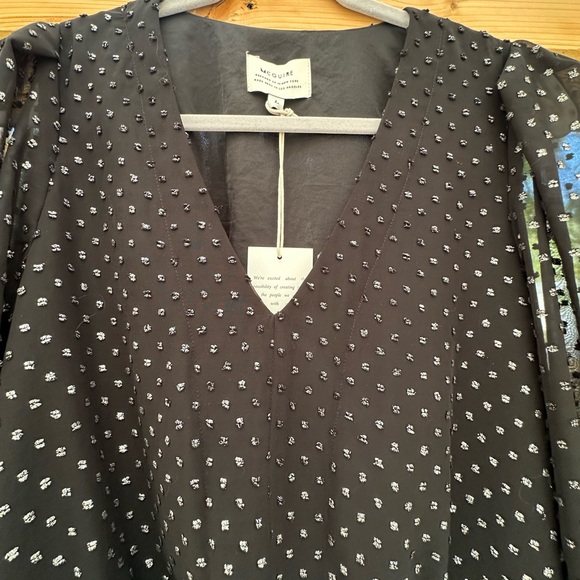 NWT Anthropologie McGuire ‘Only Eyes For You’ Blouse Large - Picture 9 of 16